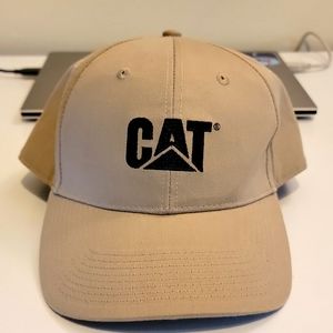 Caterpillar Trademark Khaki Hat